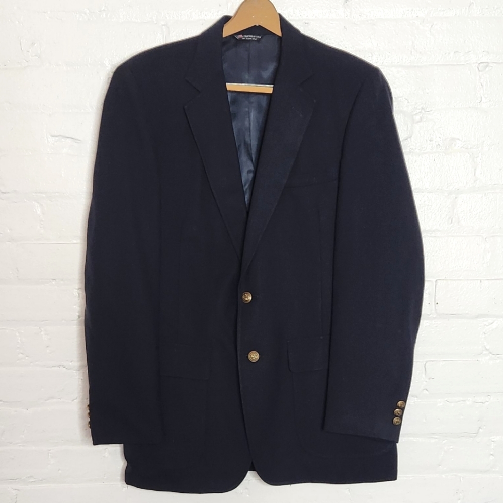 Hardwick Clothes Navy Suit Coat